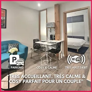 Mignon, T1 Bis Cosy & Calme, Neuf, Parking, Balcon , Gerde Francia